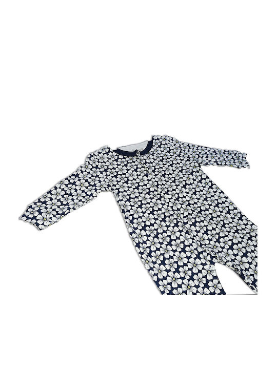 Miniworld Baby Bodysuit Long-Sleeved Navy Blue