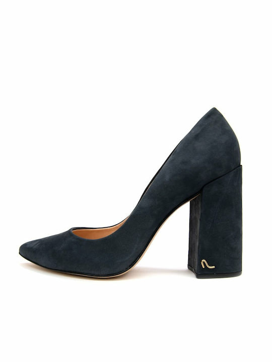 Carrano Pumps mit Chunky hohem Absatz Gray