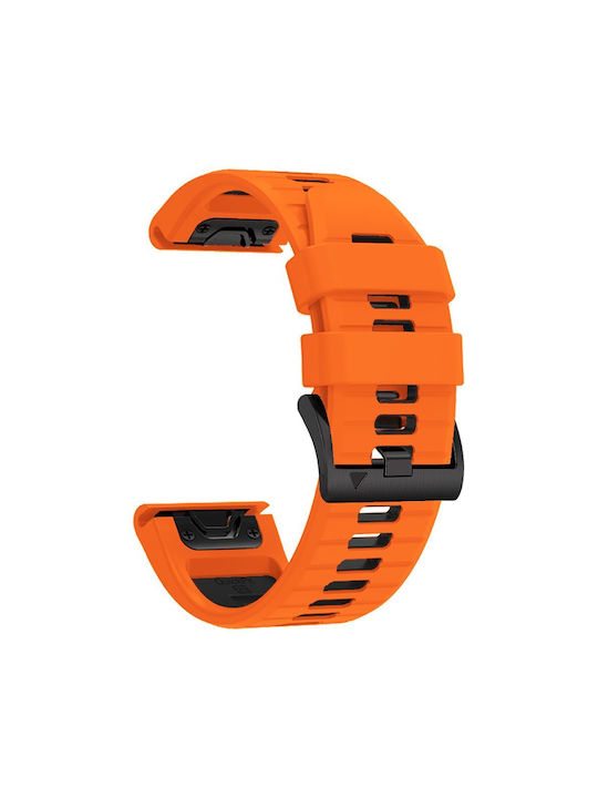 Tech-Protect ICONBAND PRO Armband Silikon Orange / Black (Garmin Fenix 3/ 5X/ 3HR/ 5X Plus/ 6X/ 6X Pro /7X)