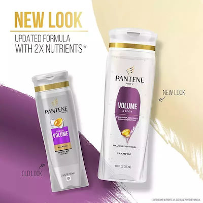 Pantene Pro-V Volume Pur Șampoane de Volum pentru Toate Tipurile Păr 1x360ml