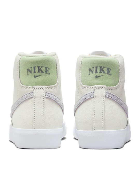 Blazer Mid '77 Παιδικά Sneakers High Μπεζ