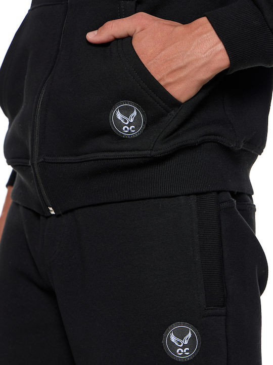 Sweatshirt Für Herren Mit Kapuze In Schwarz