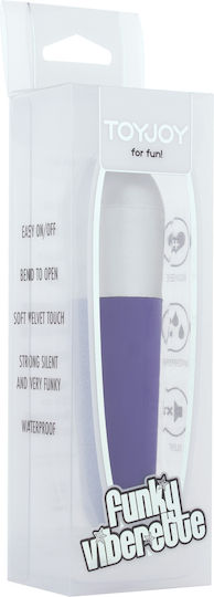 ToyJoy Funky Viberette Mini Κλειτοριδικός Δονητής 15.5cm Violet
