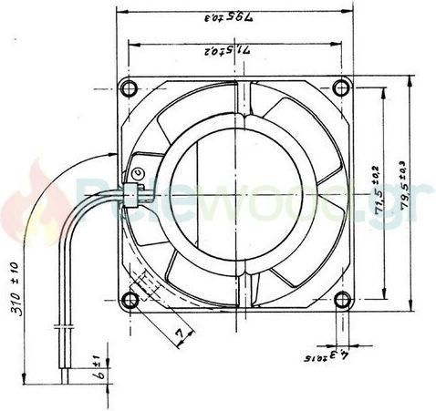Ebmpapst Axial Ventilator industrial