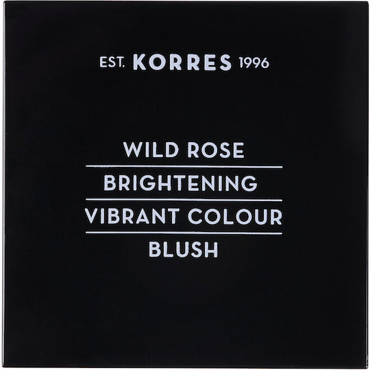 Korres Ρουζ Wild Rose Brightening Vibrant Colour 24 Dusty Rose 5.5gr