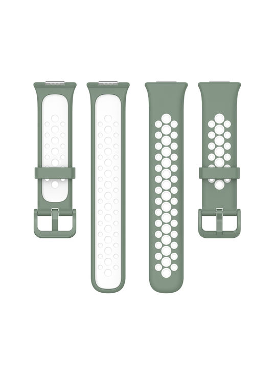 Two-tone Strap Silicone Green (3Huawei Watch Fit 2)