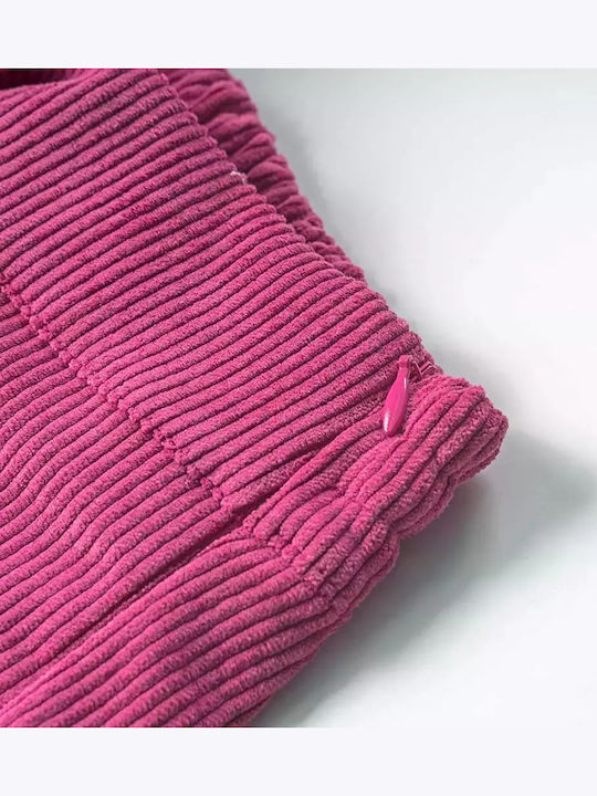 Kinder Schlaghose Stoff Rosa
