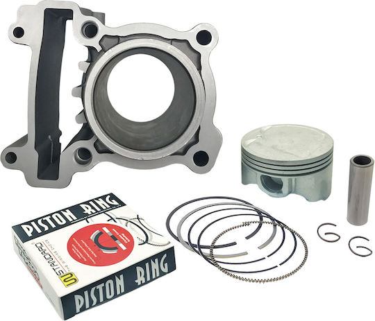W Standard Motorradkolben- und Zylindersatz 54mm für Yamaha Krypton