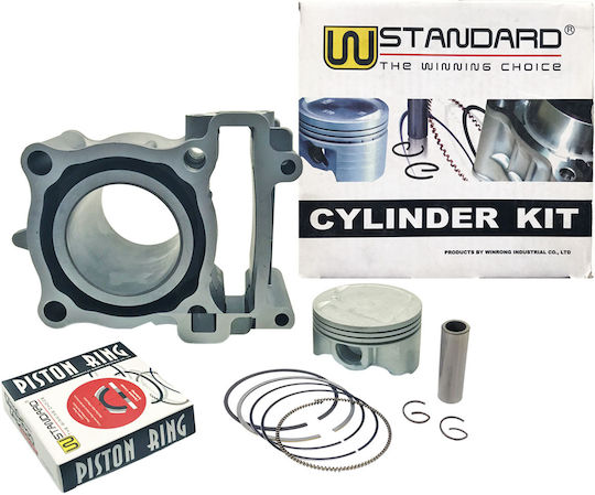 W Standard Motorradkolben- und Zylindersatz 54mm für Yamaha Krypton