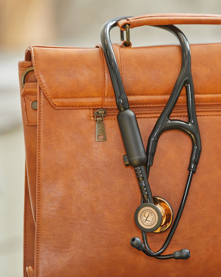 Littmann Кардиологичен Стетоскоп с Двоен Конус Черен