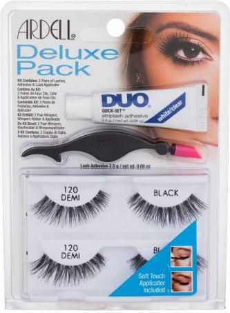 Ardell Natural Demi 120 False Eyelashes Black False Lashes in Black color 2pcs