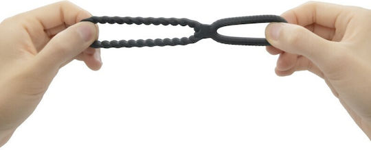 Dorcel Δαχτυλίδι Πέους Σιλικόνης Black 6072547