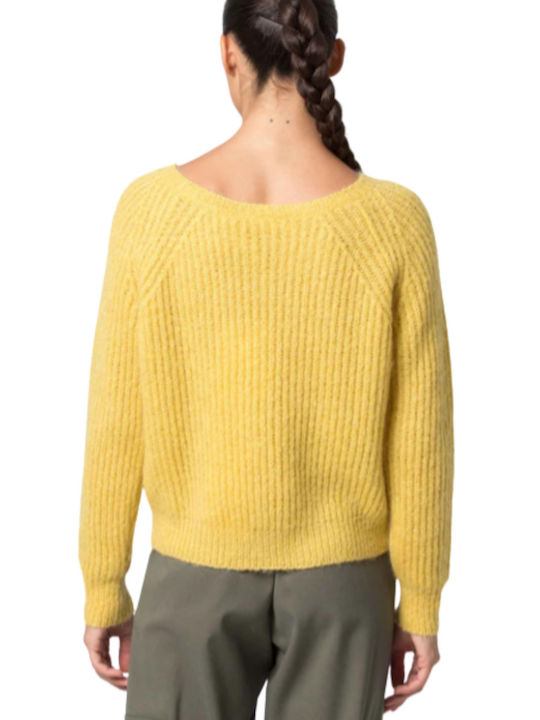 kocca Women's Long Sleeve Sweater Yellow