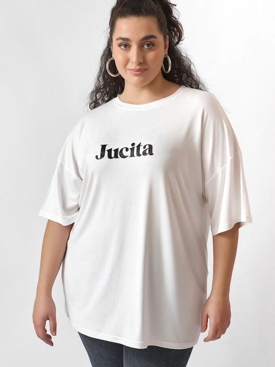 Jucita Damen Sommer Bluse Kurzärmelig Schwarz