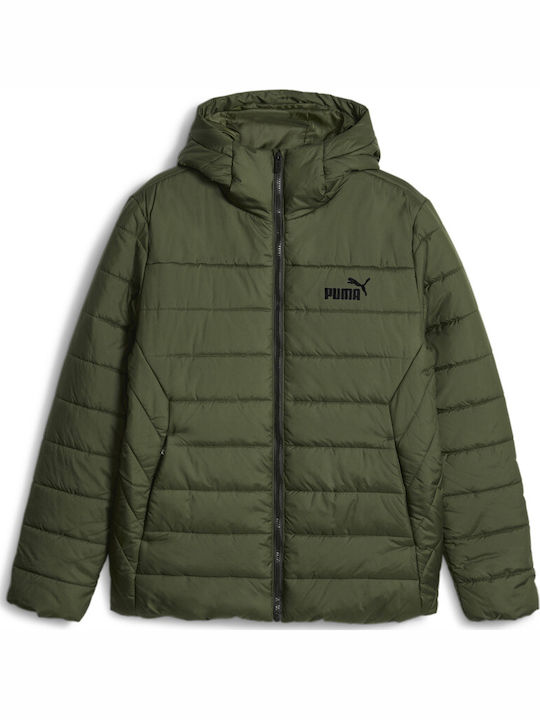 Winter Jacket Puffer Khaki