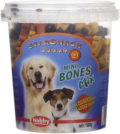 Nobby StarSnack Treat for Puppies Ear from Poultry / Salmon / Meat / Tripe Soup 500gr 69736