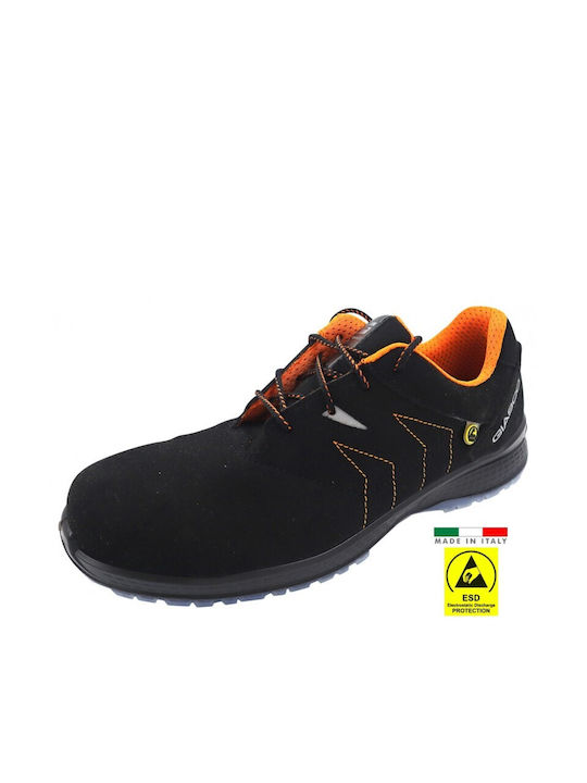 Giasco Volare Waterproof Low Safety Black S3 with Certification A, E, ESD , FO , SRC,WRU
