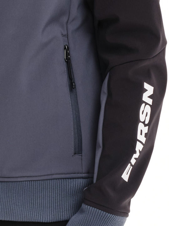 Winter Jacket Bomber Waterproof and Windproof Indigo Blue Black