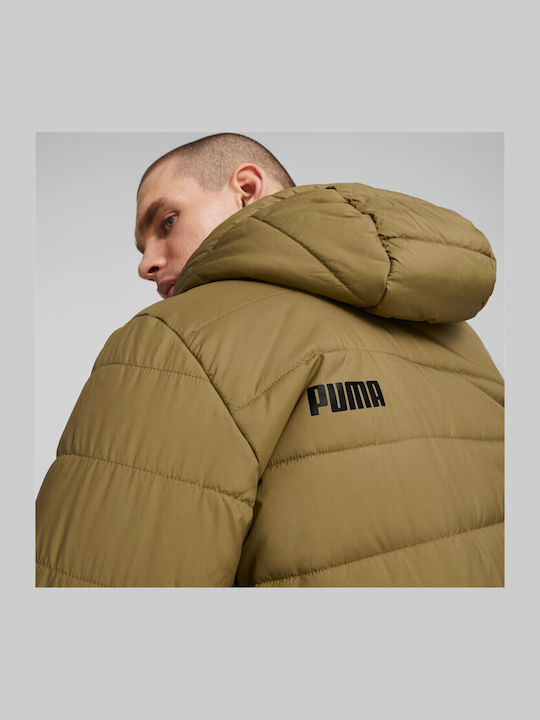 PUMA Essentials Μπουφάν Puffer Καφέ