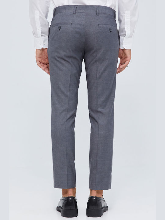 Aristoteli Bitsiani Herrenhose in Slim Passform Gray