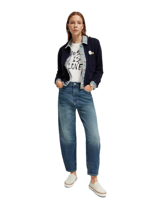 Scotch & Soda Tide Women's Jean Trousers in Balloon Line