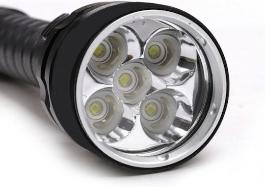Rechargeable LED Diving Safety Light with Brightness 3200 Lumen for Depth up to 60m