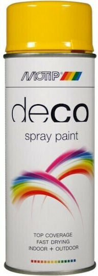 Motip Dupli Spray Farbe Deco Acryl mit Glänzend Effekt Blutorange RAL 2002 400ml