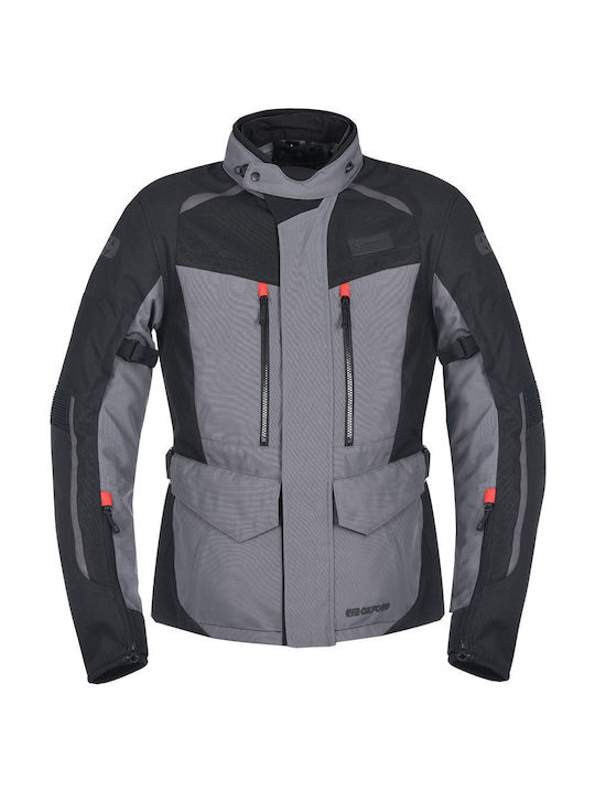 Oxford Bărbătesc Geacă de motocicletă Waterproof Negru