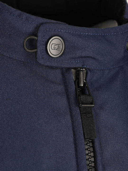 Oxford Herren Motorradjacke 4 Jahreszeiten Blau