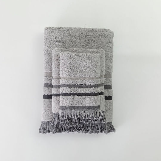 Borea Bath Towel Set 3pcs Jill Beige