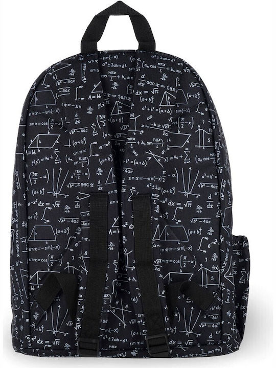 Legami Milano Schulranzen Rucksack Junior High-High School in Schwarz Farbe