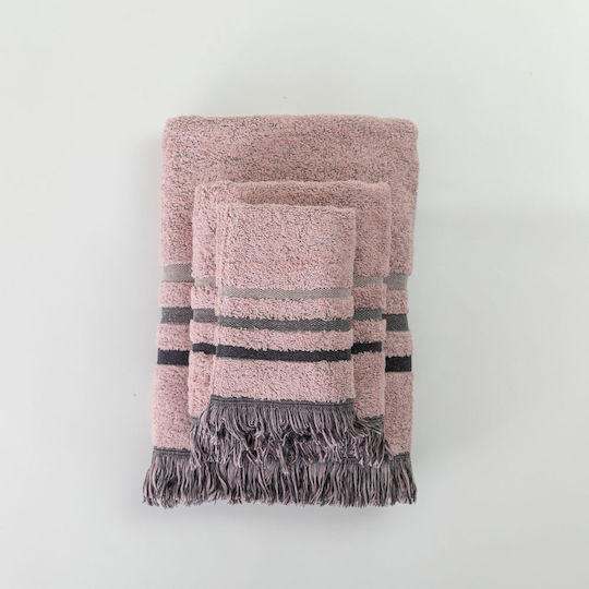 Borea Bath Towel Set 3pcs Jill Beige