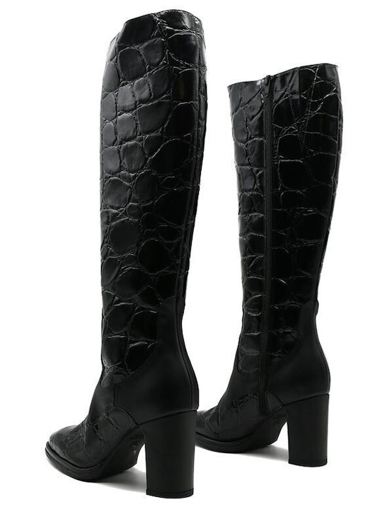 Wonders Damenstiefel Schwarz