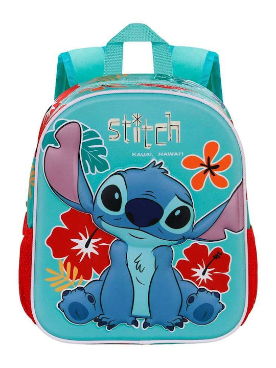 Karactermania 3D School Bag Backpack Kindergarten in Light Blue color