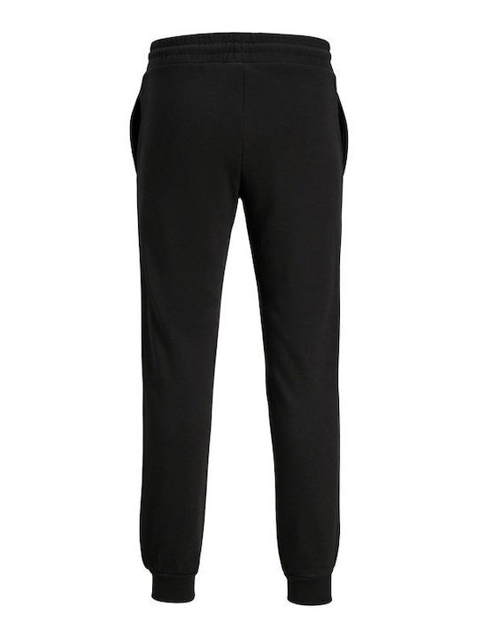 Jack & Jones Men's Sweatpants with Rubber Black