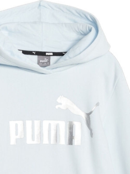 Puma Hanorac pentru copii cu glugă Aur ESS+