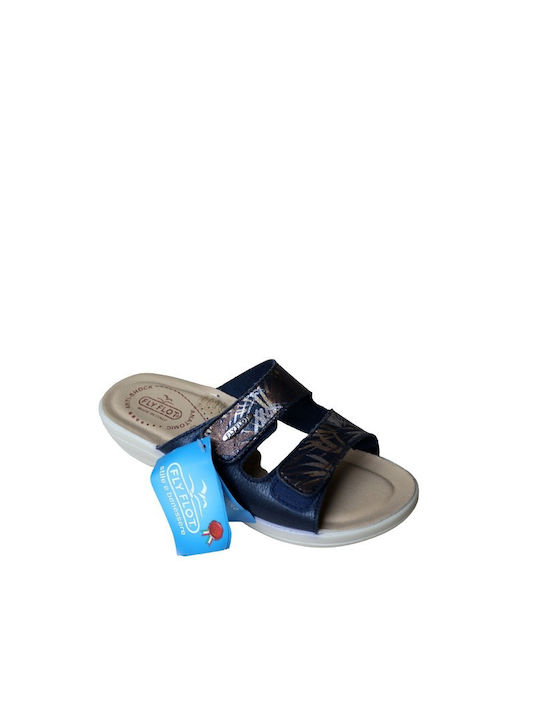 Fly Flot Women's Flat Sandals Anatomic in Blue Color