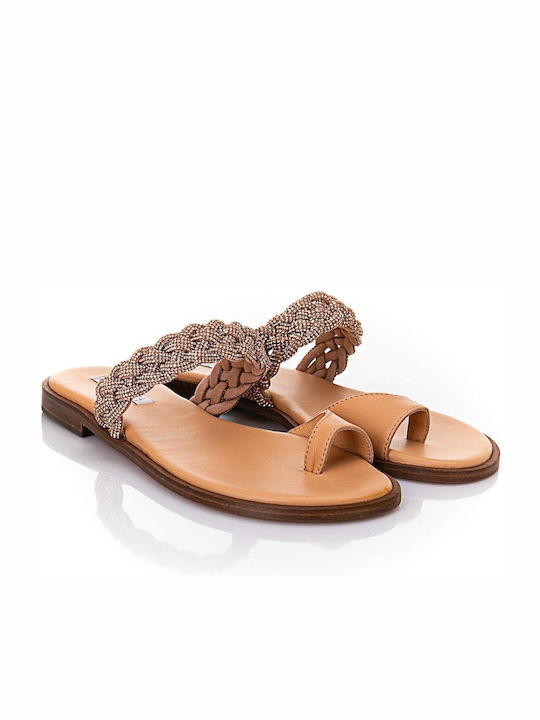 Sofia Manta Leather Women's Sandals Orange