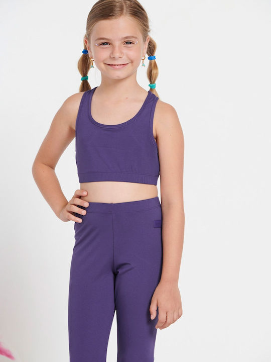 BodyTalk Bustieră pentru copii Fără mâneci Violet
