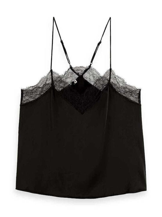 Camisole Lace Trim Damen Satin Lingerie Top mit Spitze Feather Bottle Green