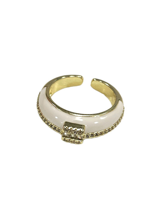 Intimonna Women's Gold Plated Ring