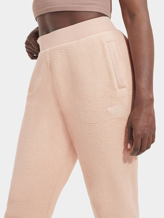 Sofiana Mixed Jogger Παντελόνι Φόρμας με Λάστιχο Μπεζ