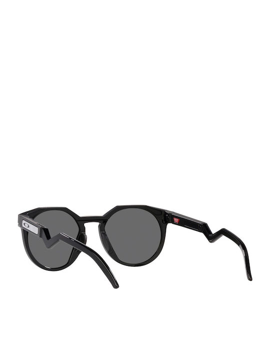 Oakley HSTN Men's Sunglasses with Black Plastic Frame and Black Lens OO9242-01