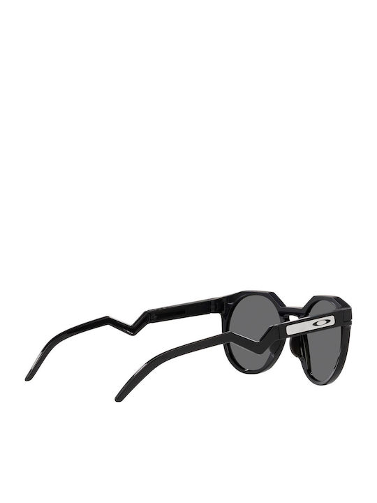 Oakley HSTN Men's Sunglasses with Black Plastic Frame and Black Lens OO9242-01