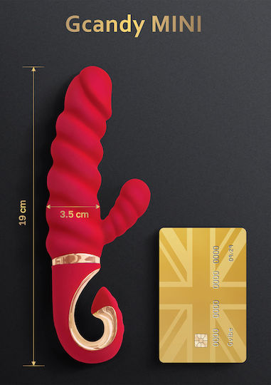 Fun Toys Mini Δονητής 19cm Ροζ