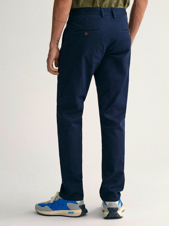 Trousers Chino in Slim Fit Blue