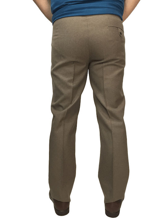 Tip Top Tailors Men's Trousers Beige