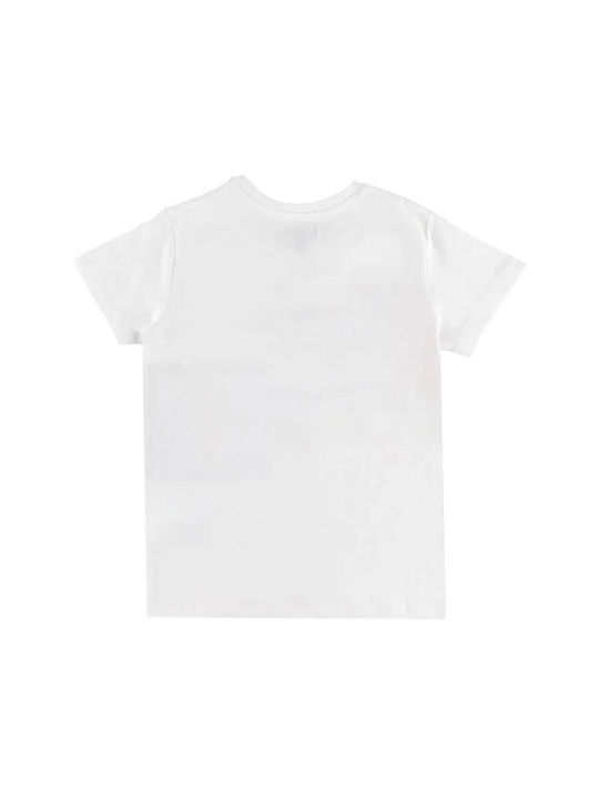 Nath Kids Παιδικό T-shirt Λευκό