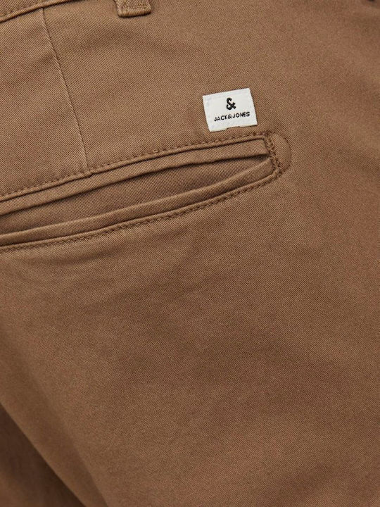 Trousers Chino Elastic in Slim Fit Otter