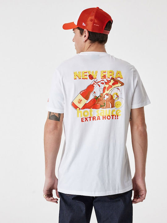 New Era Men's Short Sleeve T-shirt White